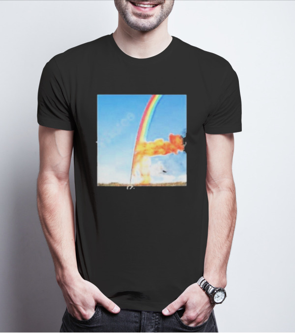 Sigur Rós Merch Átta Rainbow And Explosion T-Shirt