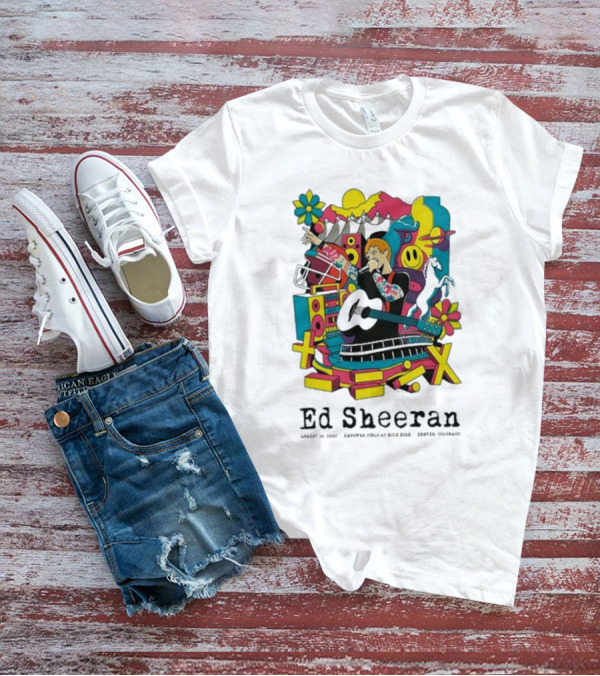 Ed Sheeran August 19 Empower Explore Inspire T-Shirt