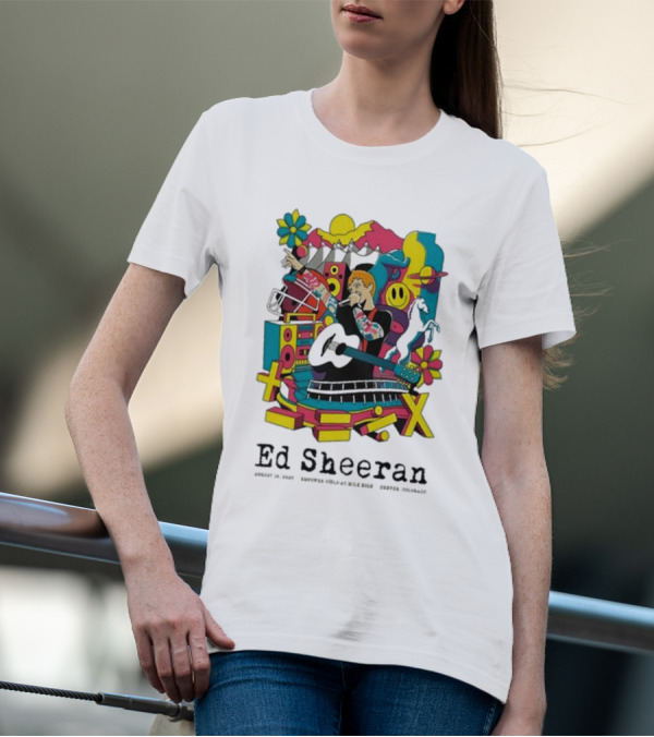Ed Sheeran August 19 Empower Explore Inspire T-Shirt