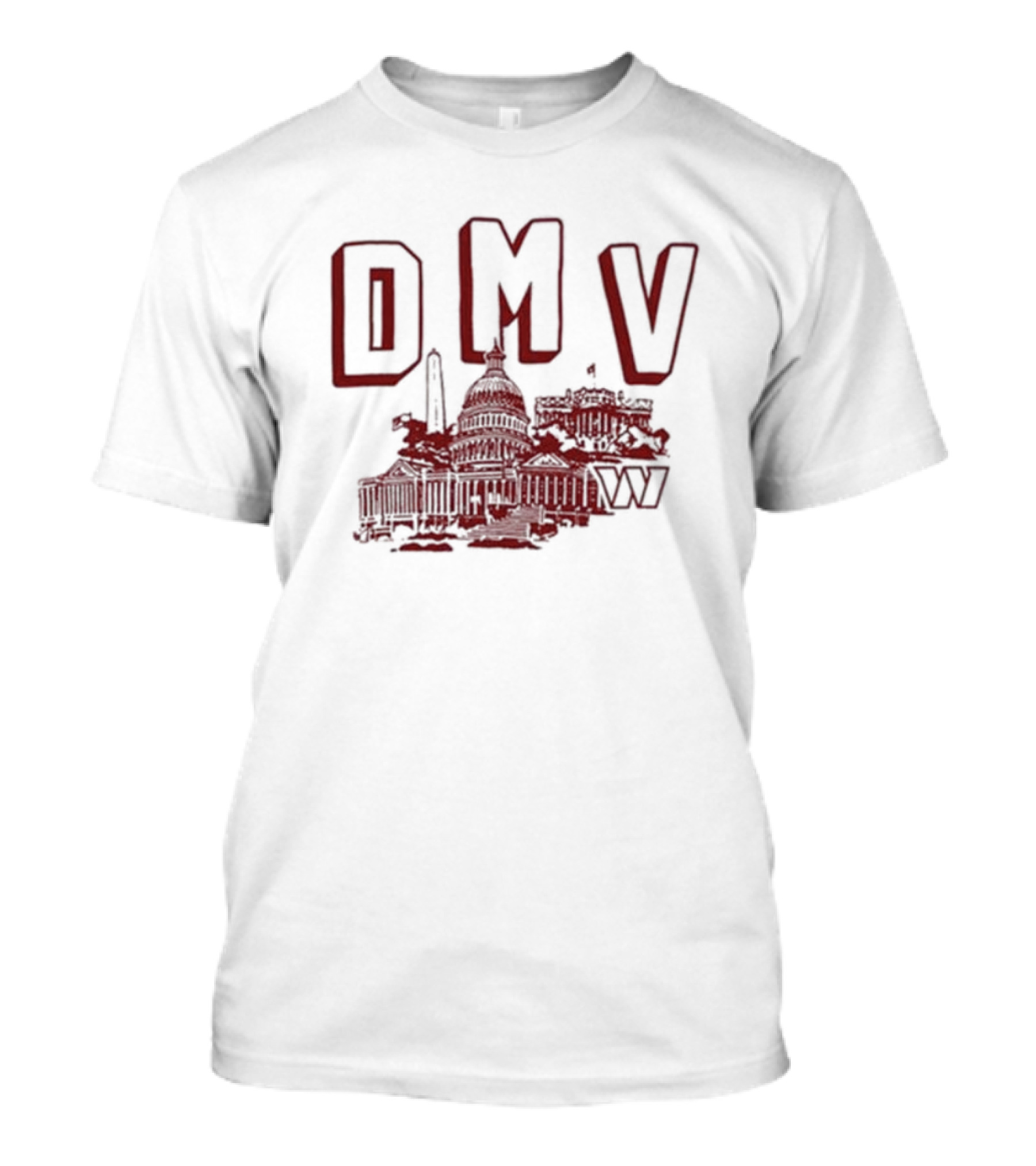 Washington Commanders DMV Capitol Obelisk XXVII T-Shirt