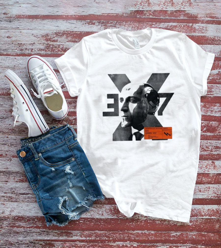 Humanoid Robot Lex Experimental Mechanism Series Model 537 T-Shirt