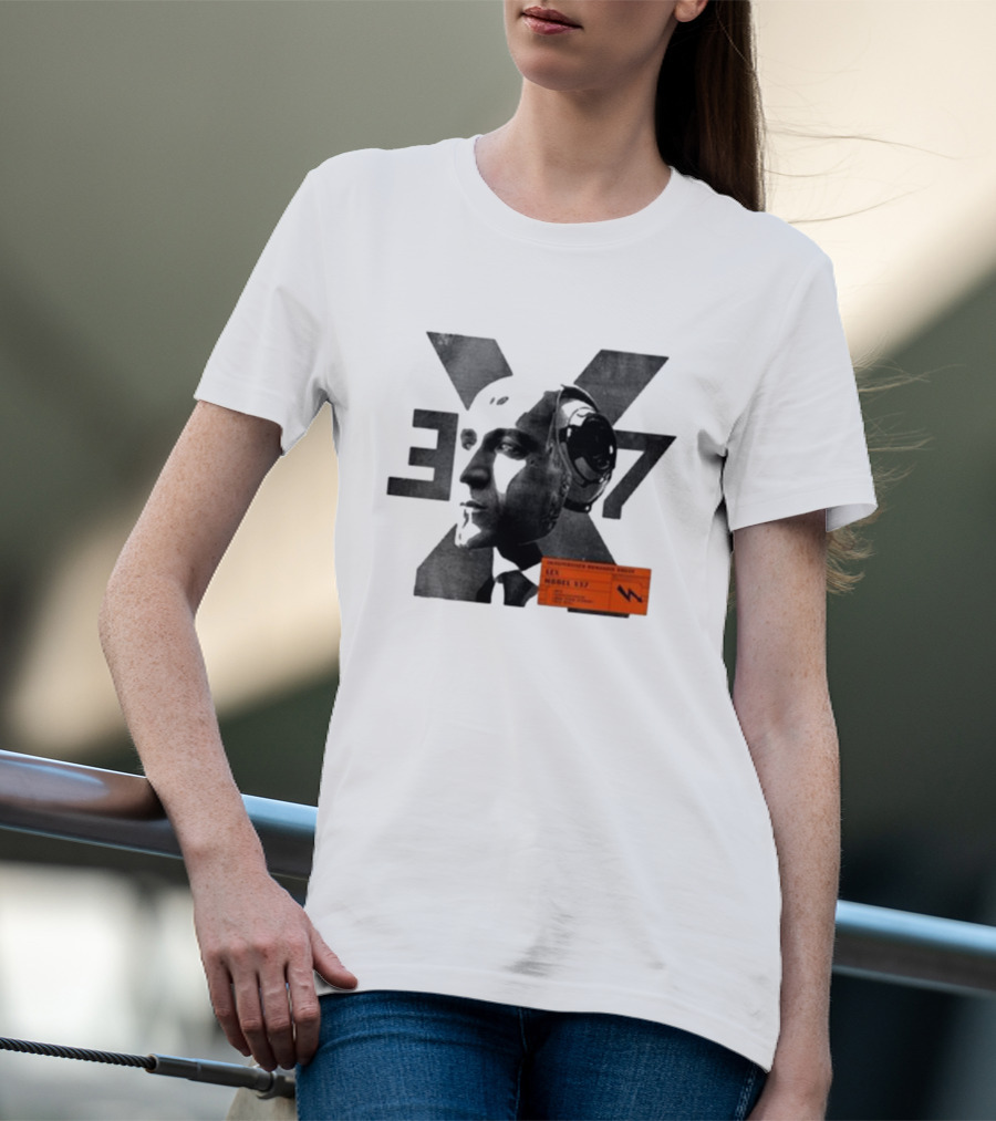 Humanoid Robot Lex Experimental Mechanism Series Model 537 T-Shirt