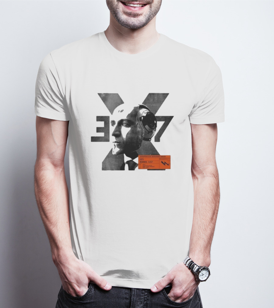 Humanoid Robot Lex Experimental Mechanism Series Model 537 T-Shirt