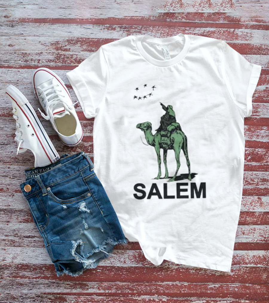 SALEМ Camel Caravan And Starry Night T-Shirt