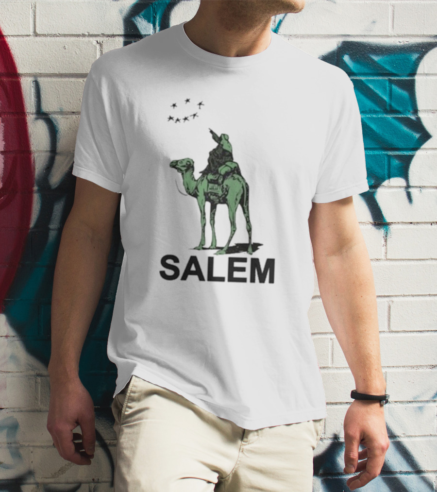 SALEМ Camel Caravan And Starry Night T-Shirt