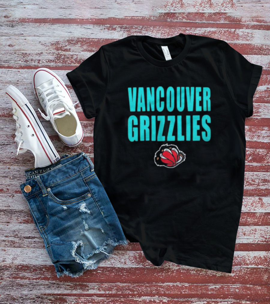 Vancouver Grizzlies Mitchell Ness Hardwood Classics Legendary Slub	 T-Shirt