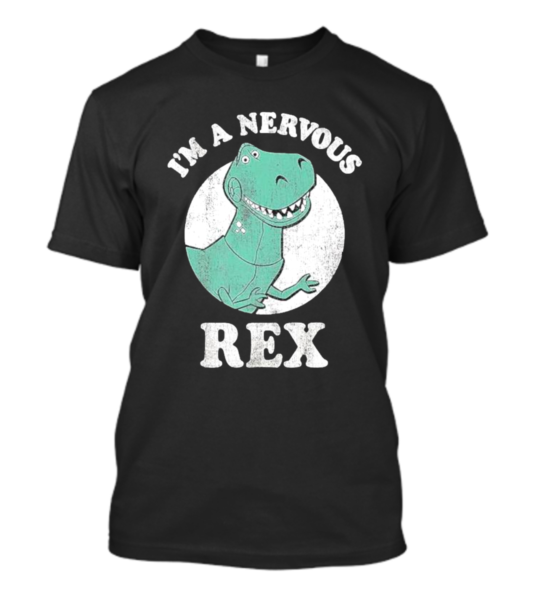 Chase Briscoe I'm A Nervous Rex Dinosaur T-Rex Character T-Shirt