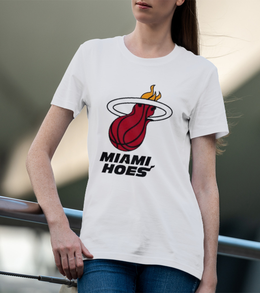 Miami Basketball Flame T-Shirt