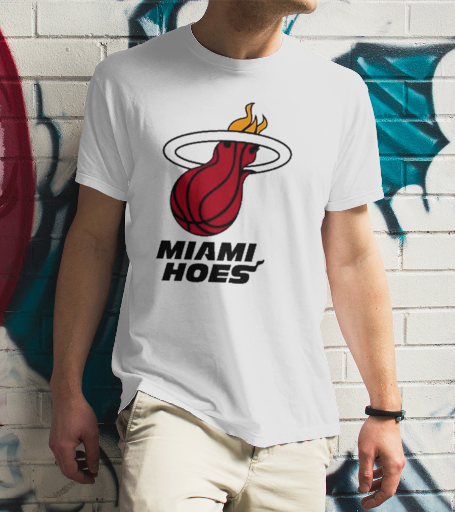 Miami Basketball Flame T-Shirt