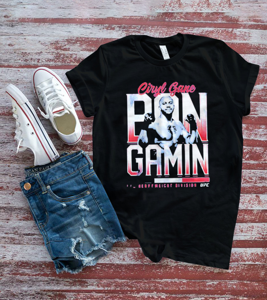 Ciryl Gane Bon Gamin Heavyweight Division UFC T-Shirt