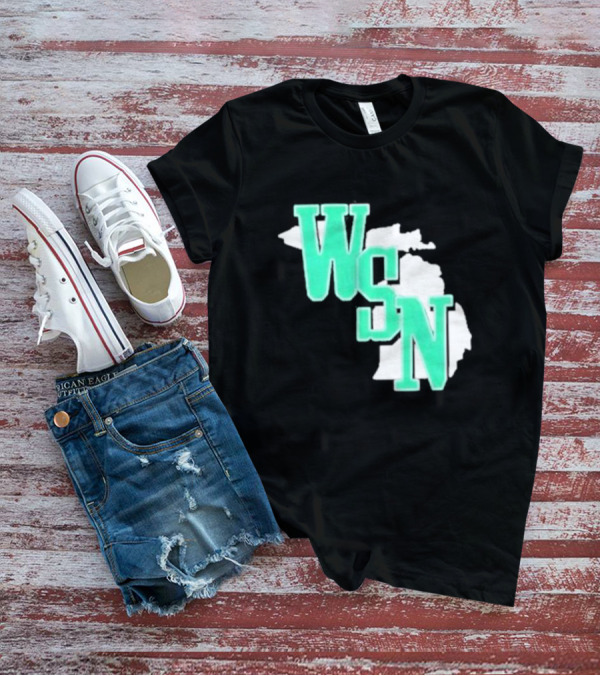 WSN Woodward Sports Michigan Text T-Shirt