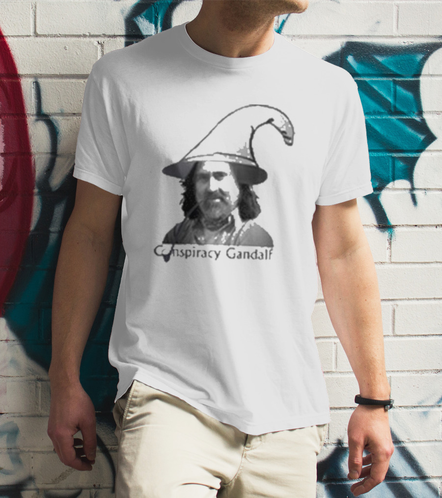 Fatbellyfilms Conspiracy Gandalf Wizard T-Shirt