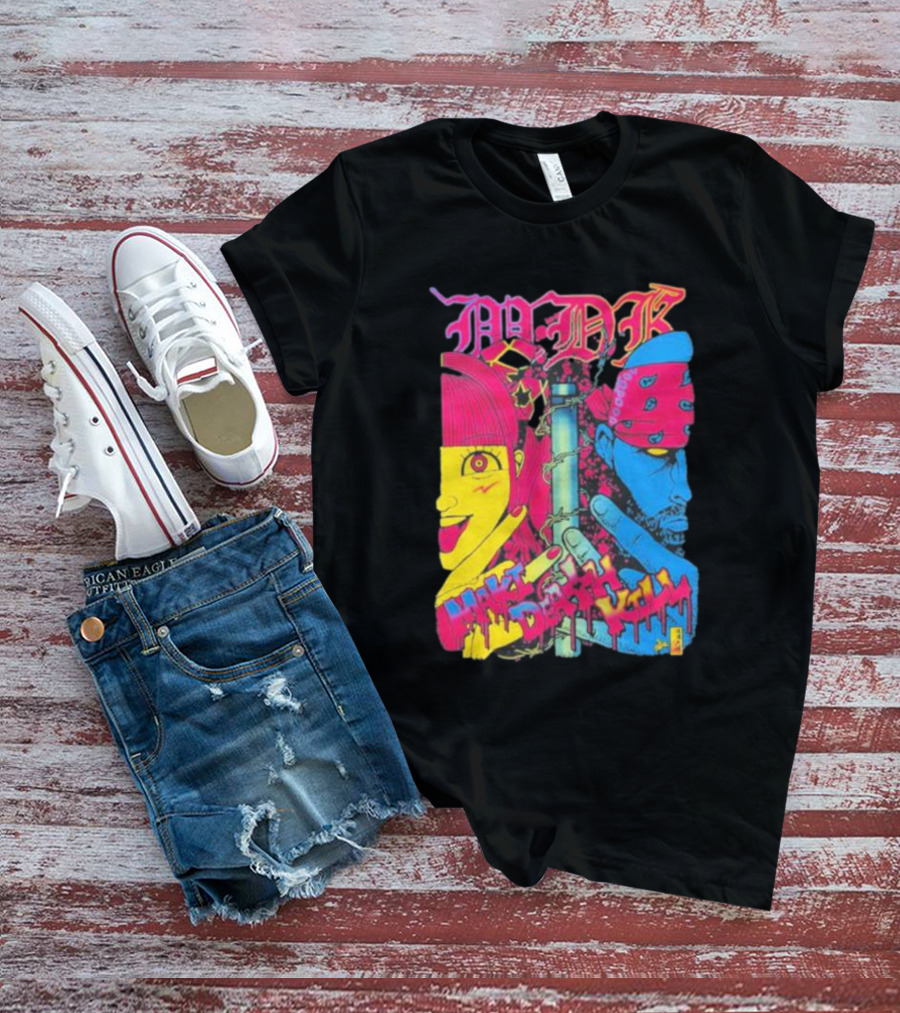 GCW Maki Death Kill Neon T-Shirt