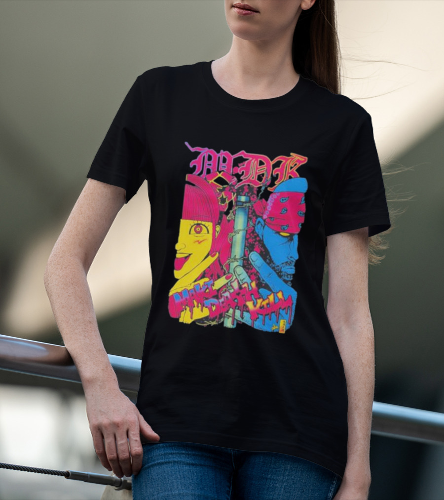GCW Maki Death Kill Neon T-Shirt