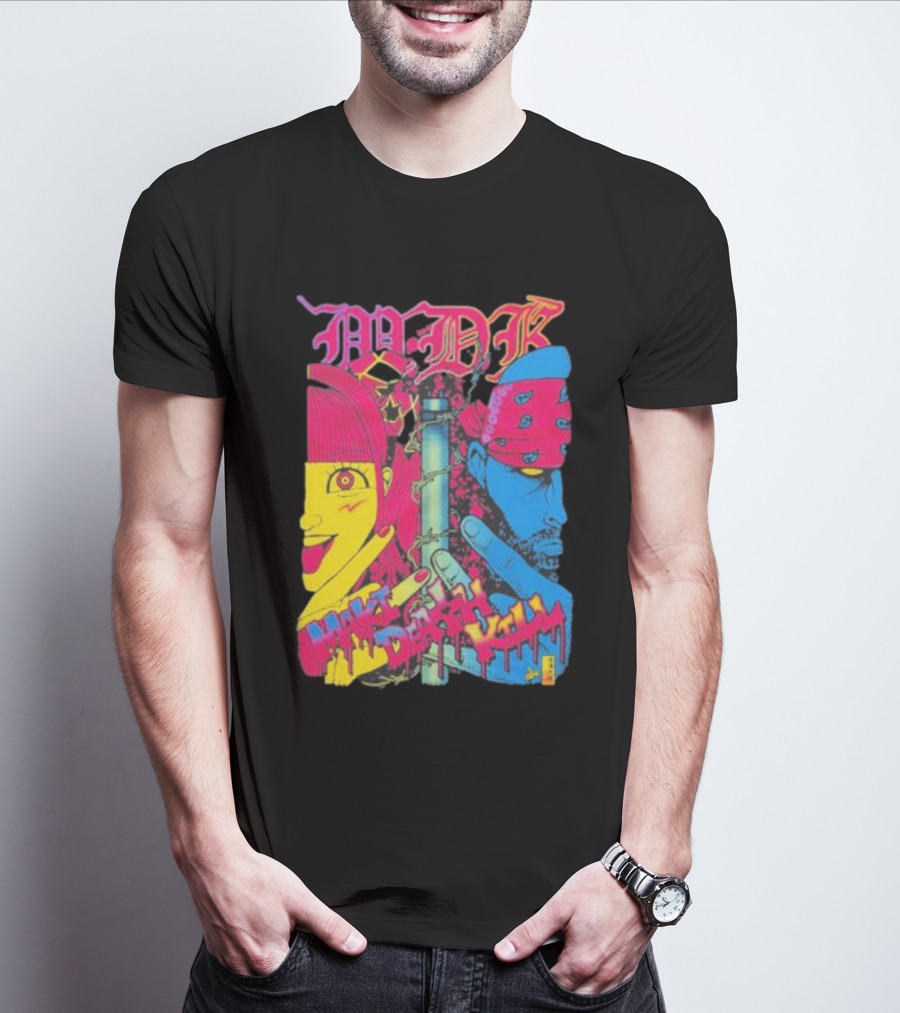 GCW Maki Death Kill Neon T-Shirt