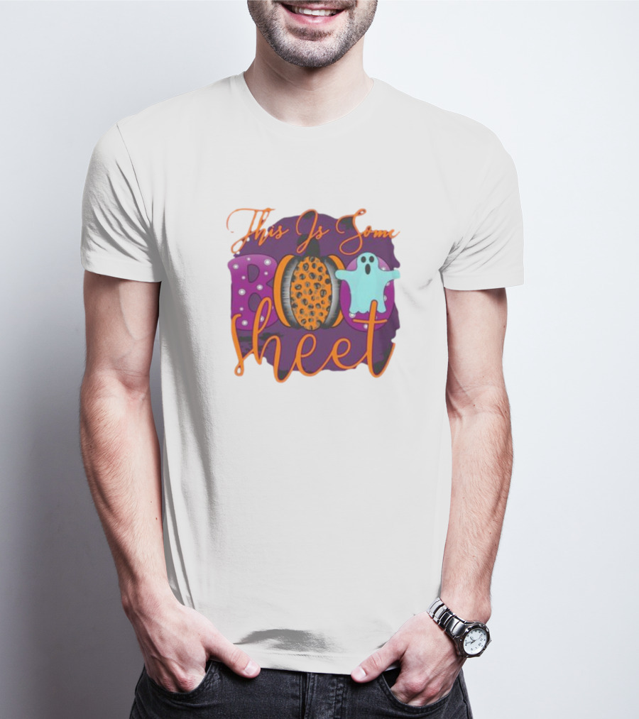 This Is Some Boo Sheet Ghost Pumpkin Halloween T-Shirt