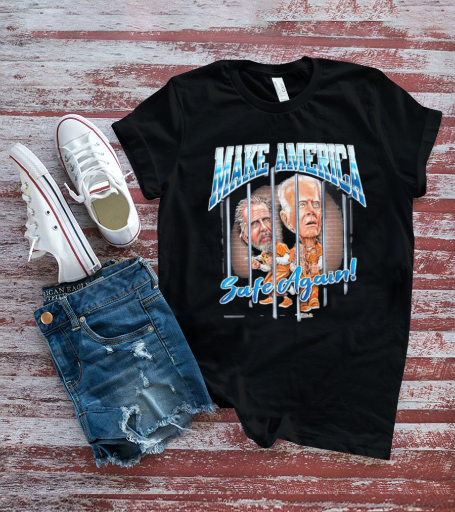 Make America Safe Again Shopdonjr Jail T-Shirt