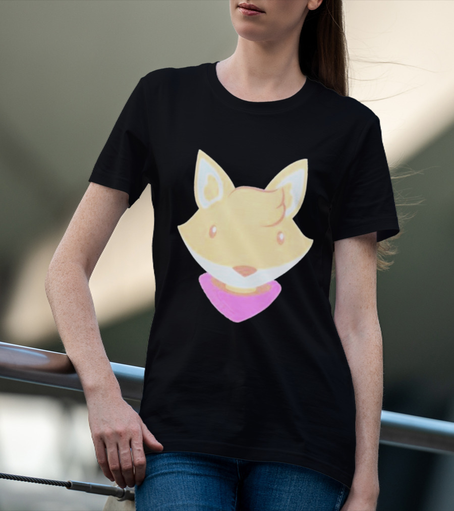 Transgender Positive Tunic Fox Head T-Shirt