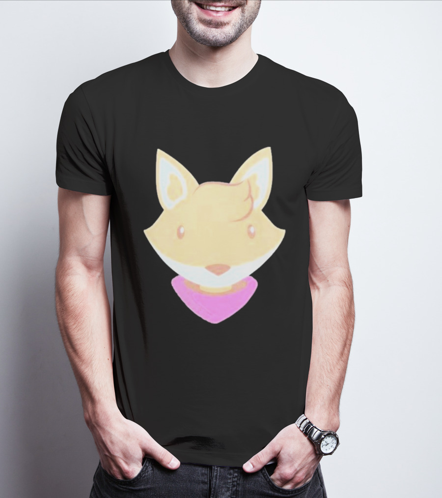 Transgender Positive Tunic Fox Head T-Shirt