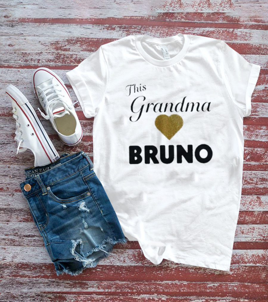 This Grandma Loves Heart Bruno T-Shirt