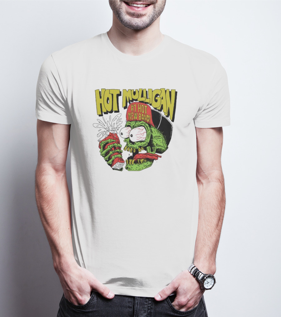Hot Mulligan #1 Hot New Band Milk Fink Print T-Shirt