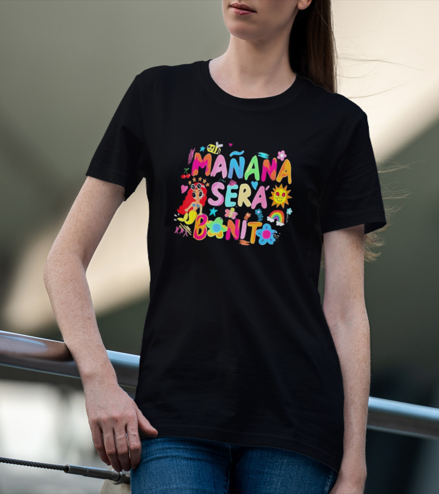 Mañana Será Bonito Karol G Cute Fun Album Style College Graduation Gift T-Shirt