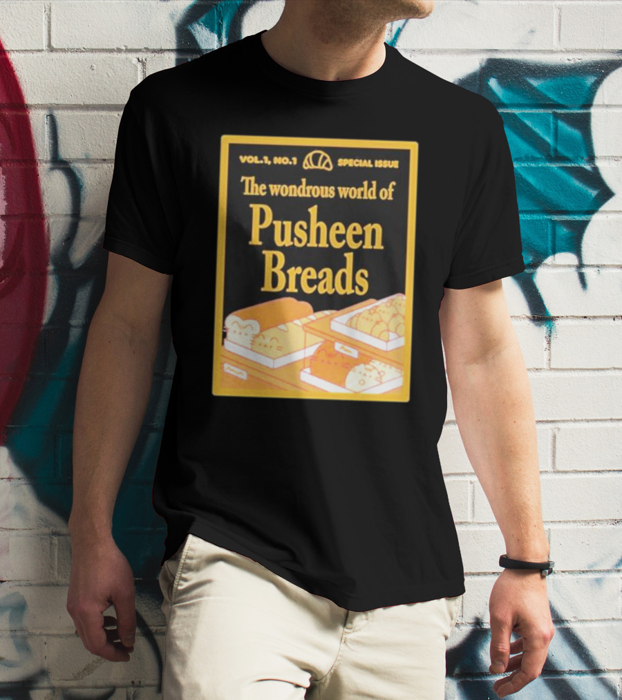 Vol. 1 No. 1 Special Issue The Wondrous World Of Pusheen Breads T-Shirt