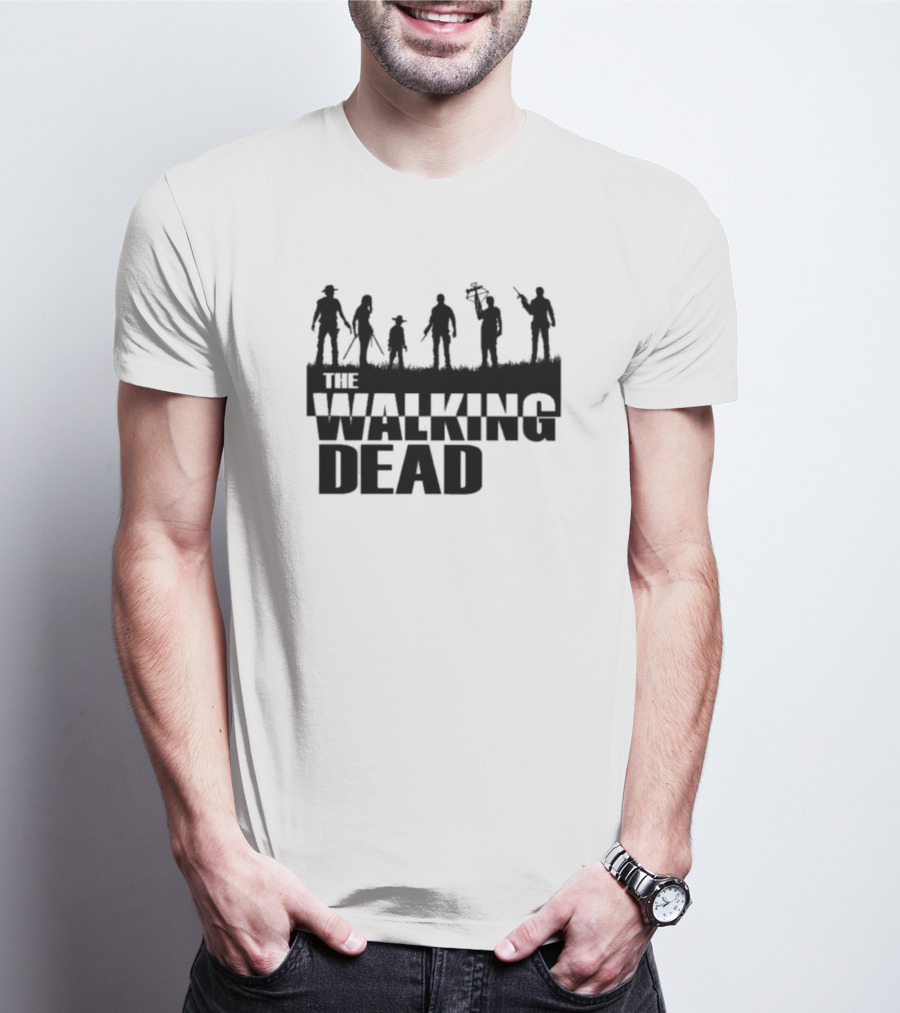 The Walking Dead Characters Silhouette Collection T-Shirt