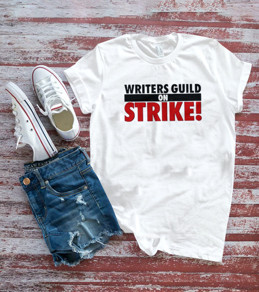 Writers Guild On Strike T-Shirt