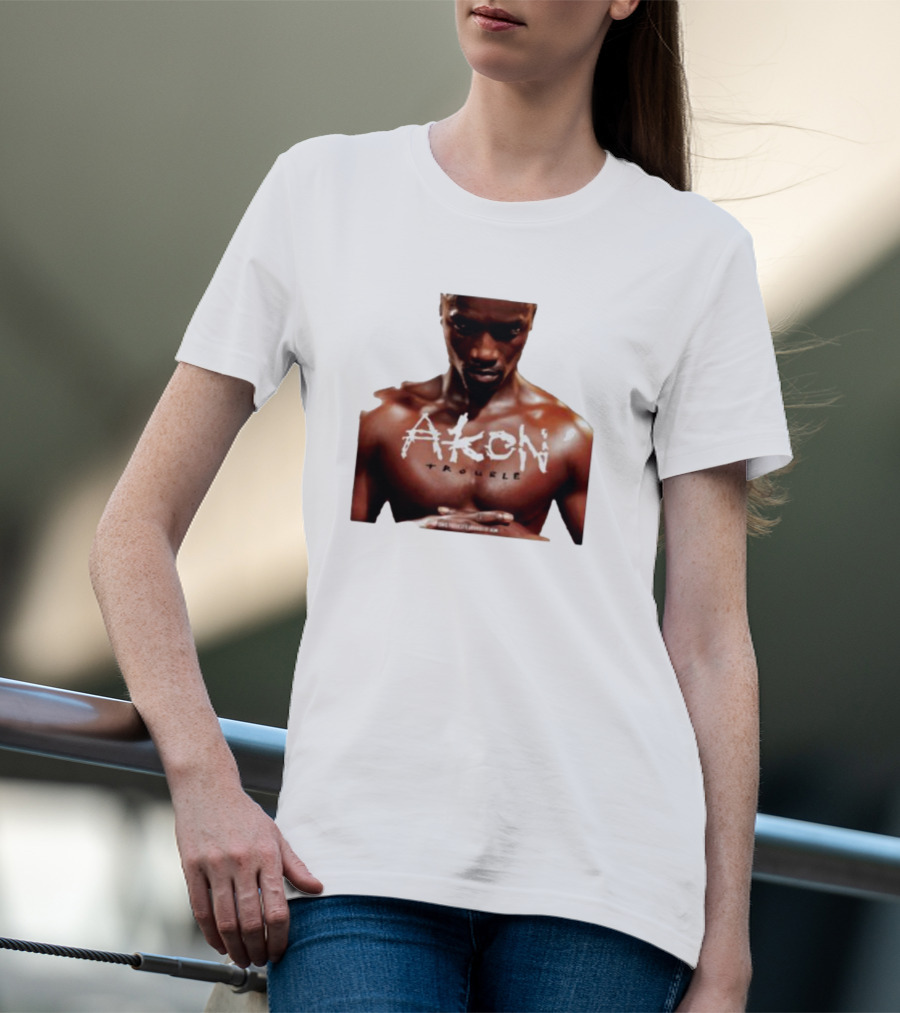 Akon Trouble Album Cover Image T-Shirt