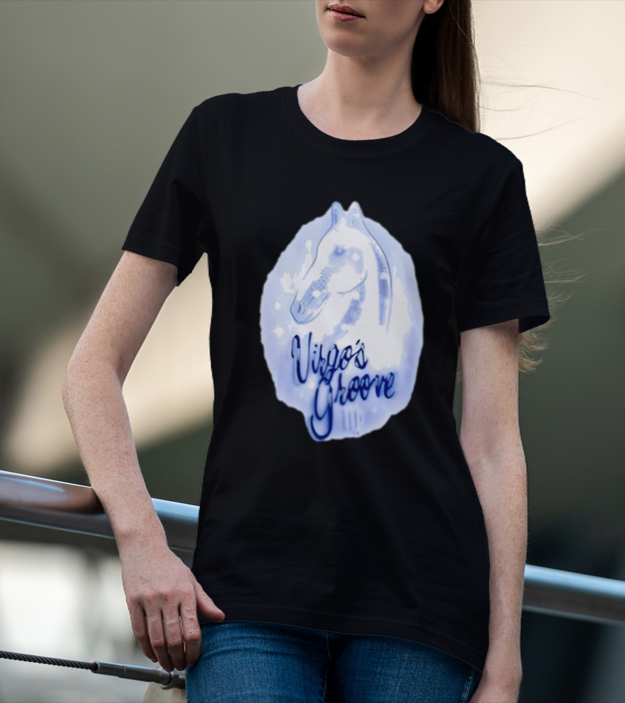 Virgos Groove Beyonce Birthday Party Horse Motif T-Shirt