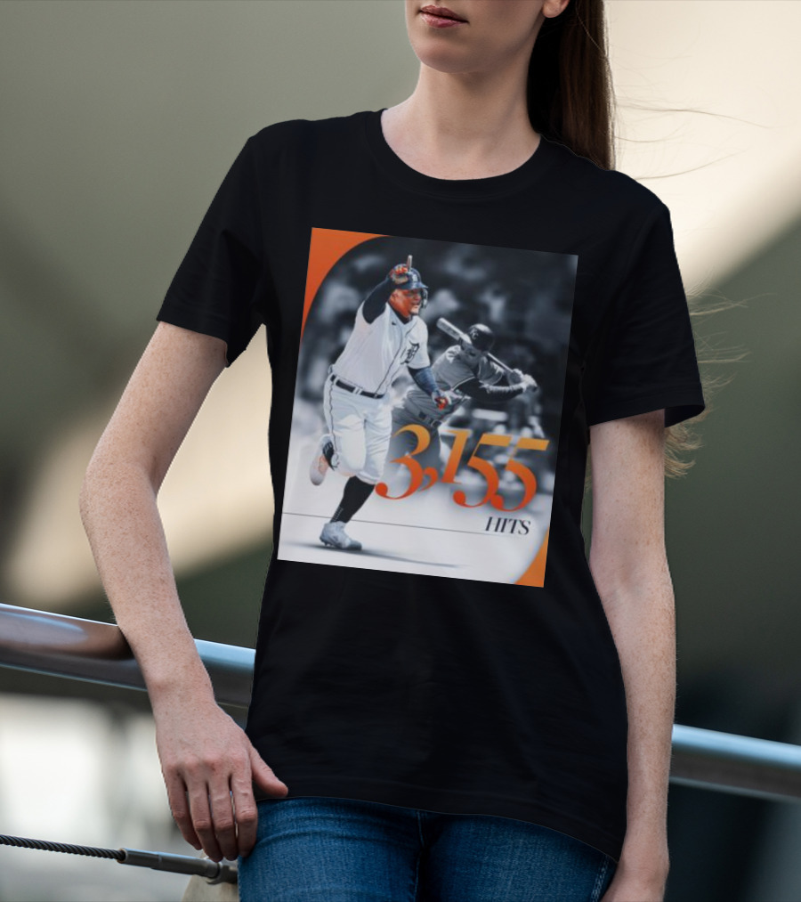 Miguel Cabrera 3155 Hits T-Shirt