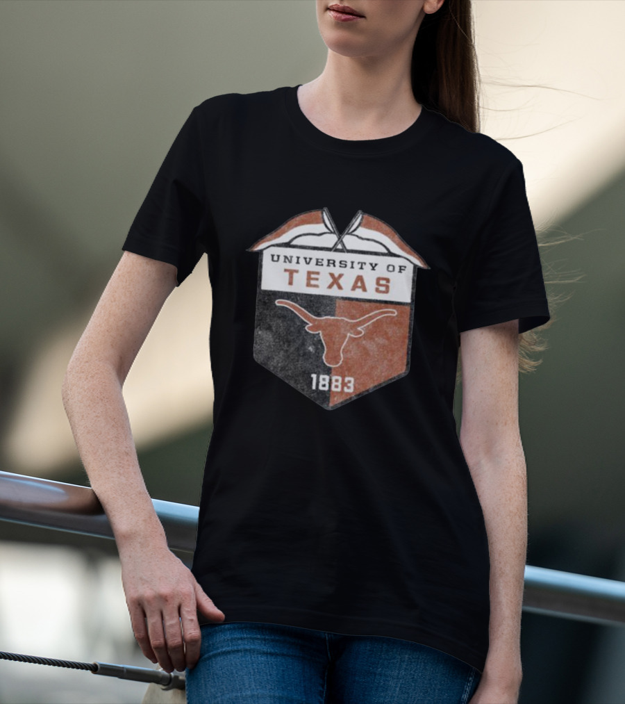 University Of Texas Longhorns 1883 Crest ComfortWash T-Shirt