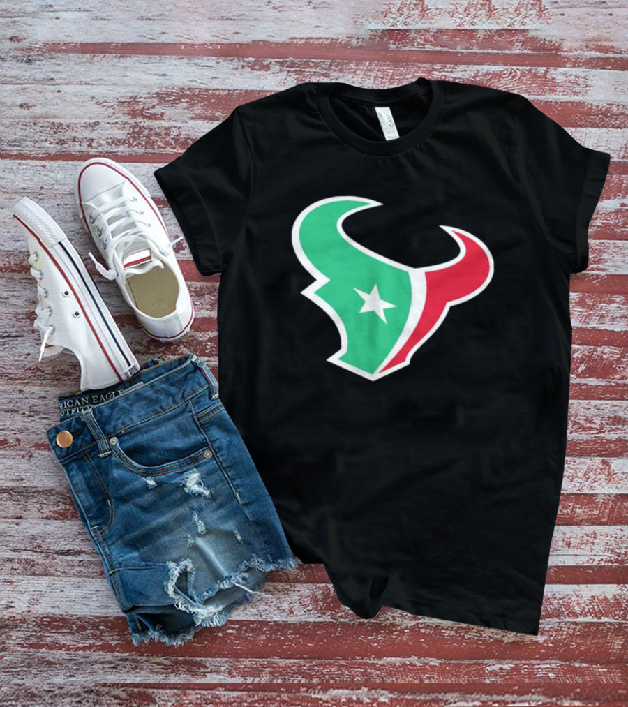 Houston Texans Black Clásico Regio Franklin '47 Mexico-Inspired T-Shirt