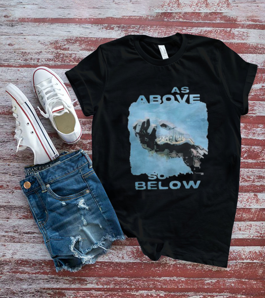 Fixt Essenger X Cryoshell As Above So Below Floating City Reflection T-Shirt