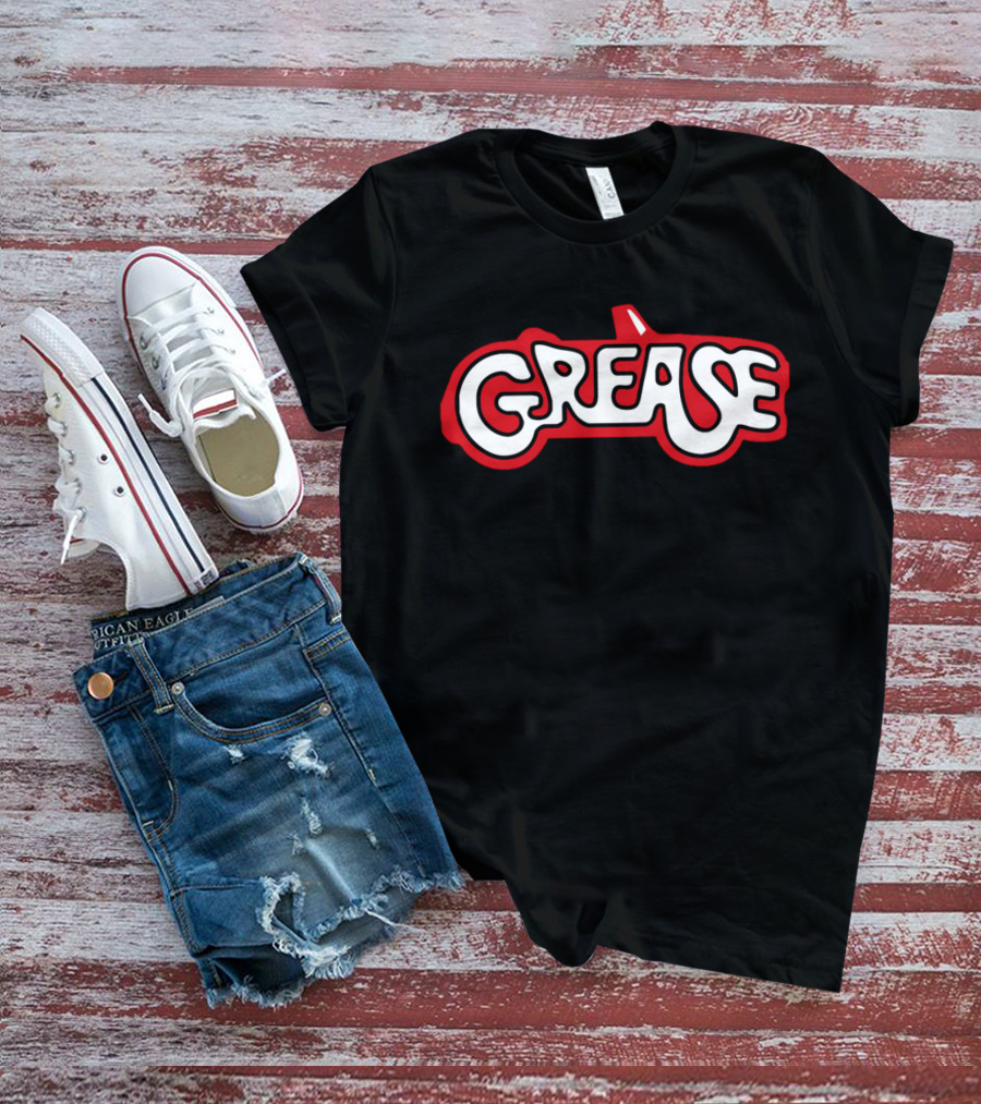 Grease Classic Red And White T-Shirt