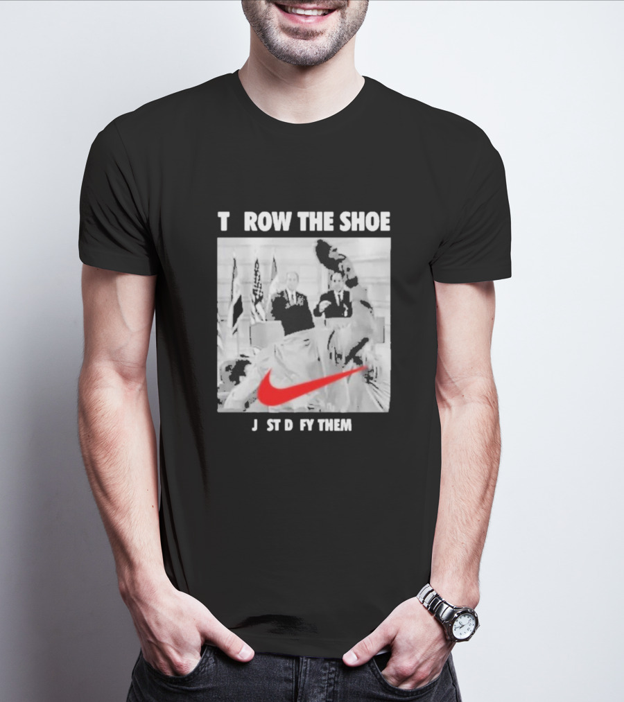 Loodedthebrave Throw The Shoe Just Defy Them T-Shirt