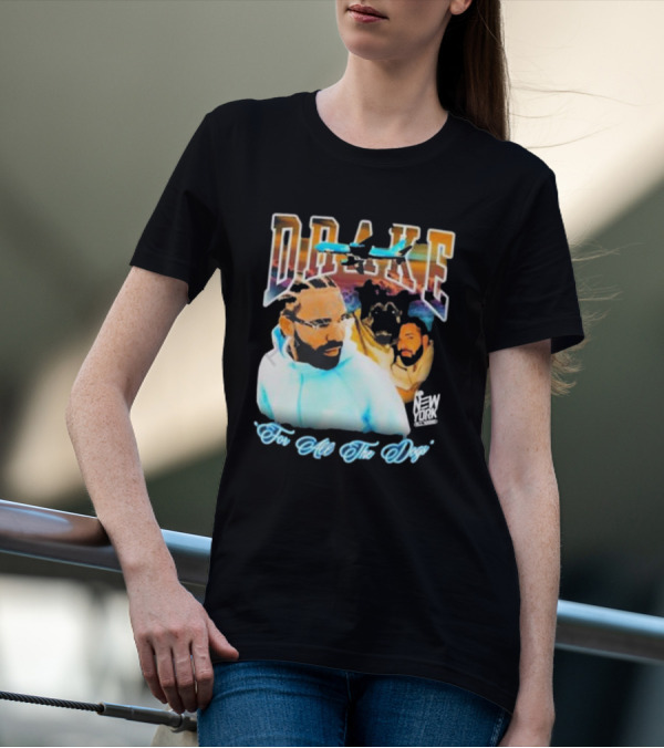 Drake For All The Dogs Airplane New York T-Shirt