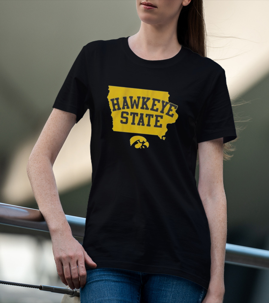 Hawkeye State Iowa Football T-Shirt