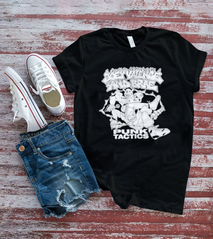 Joey Valence And Brae Punk Tactics Graffiti Character Duo T-Shirt