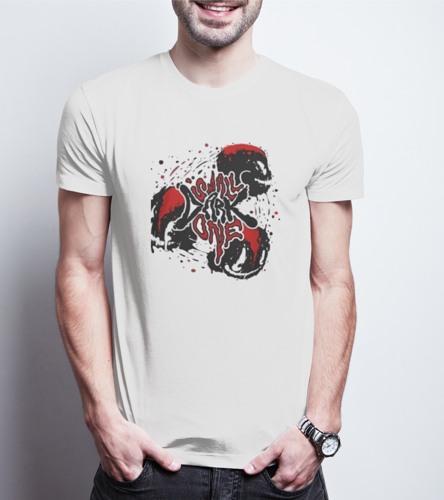 Small Dark One Ink Lil Darkie Symbolic Red And Black T-Shirt