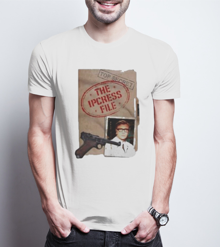 Top Secret File The Ipcress File Gun And Photograph T-Shirt