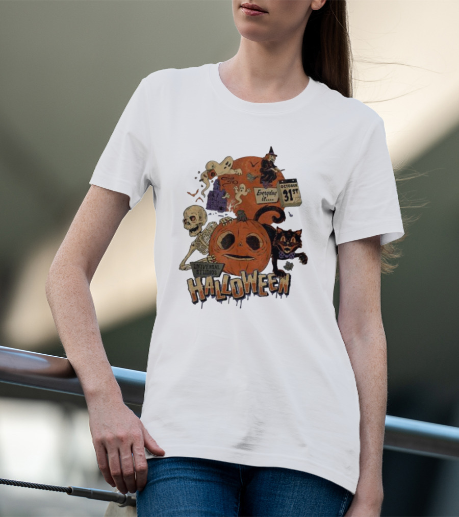 Universal Studios Halloween October 31st Everyday Is Halloween T-Shirt