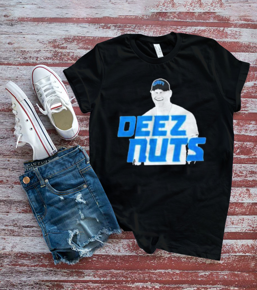 Dan Campbell Deez Nuts Detroit Lions Fan T-Shirt