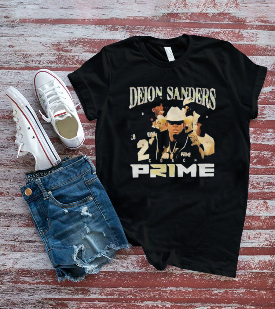 Deion Sanders Coach Prime 21 Football Legend Iconic T-Shirt