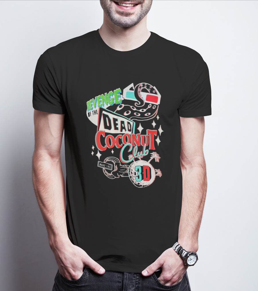Universal Orlando Resort Revenge Of The Dead Coconut Club 3D Adventure T-Shirt