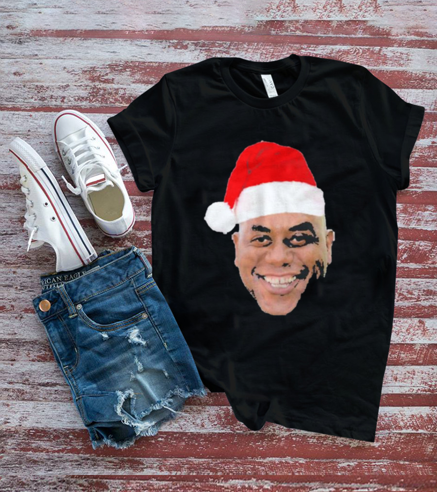 Winter Christmas Ainsley Meme Santa Hat T-Shirt