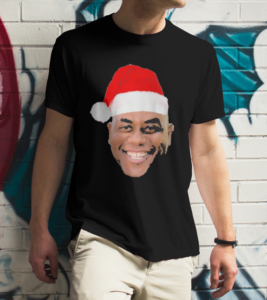 Winter Christmas Ainsley Meme Santa Hat T-Shirt