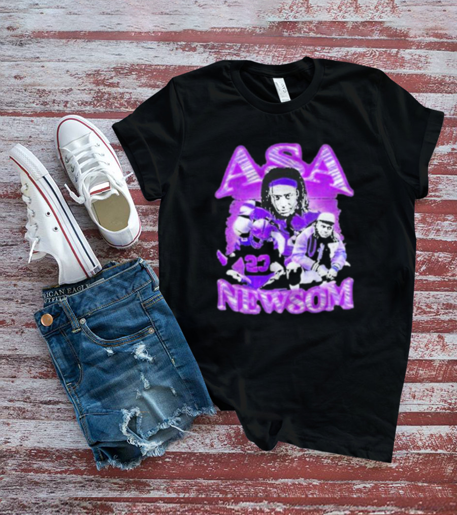 ASA Newsom Vintage Lightweight 23 Football T-Shirt