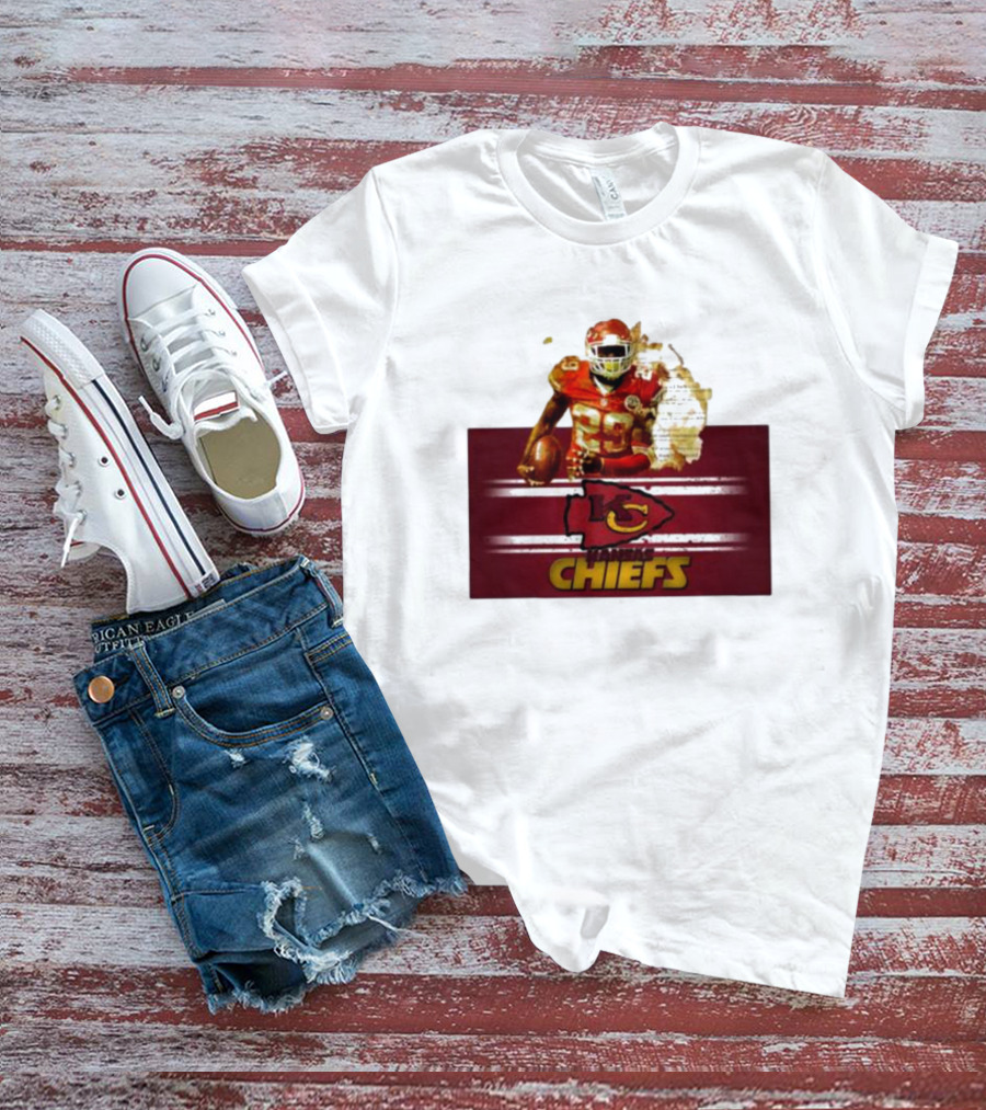 Player 29 Kansas City Chiefs Golden Football Legend T-Shirt